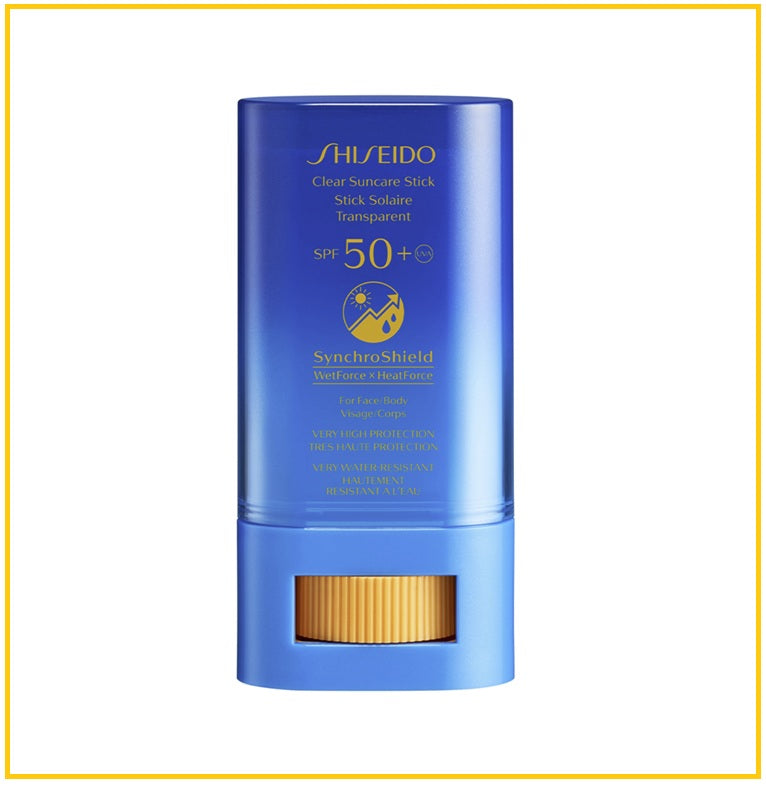 SHISEIDO 資生堂水動力藍胖子防曬棒 CLEAR SUNCARE STICK SPF50+ UVA (VERY HIGH PROTECTION & VERY WATER-RESISTANT) 20G
