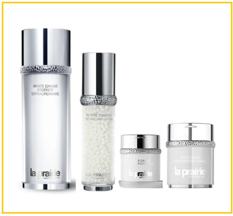 LA PRAIRIE 萊珀妮白魚子純皙緊緻精華禮盒套裝 WHITE CAVIAR COLLECTION ILLUMINATING AND FIRMING DUO SET