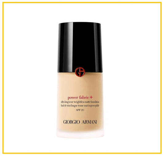 GIORGIO ARMANI 阿瑪尼權力粉底液 POWER FABRIC+ ULTRA LONGWEAR WEIGHTLESS MATTE FOUNDATION #2 / #3 SPF20 30ML