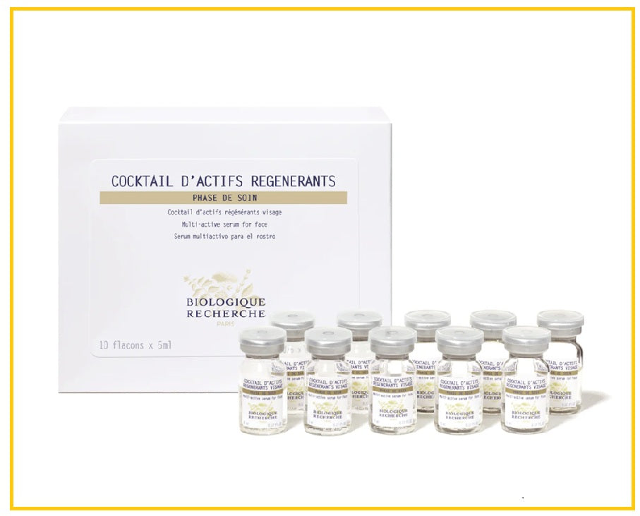 BIOLOGIQUE RECHERCHE 原液之謎精華10件套裝 COCKTAIL D'ACTIFS REGENERANTS (BOITE DE 10 AMPOULES) DUO SET