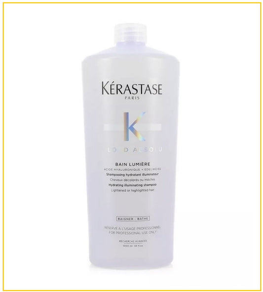 KERASTASE 卡詩玻尿酸洗髮精洗頭水 BLOND ABSOLU BAIN LUMIERE HYDRATING LLLUMINATING SHAMPOO 1000ML