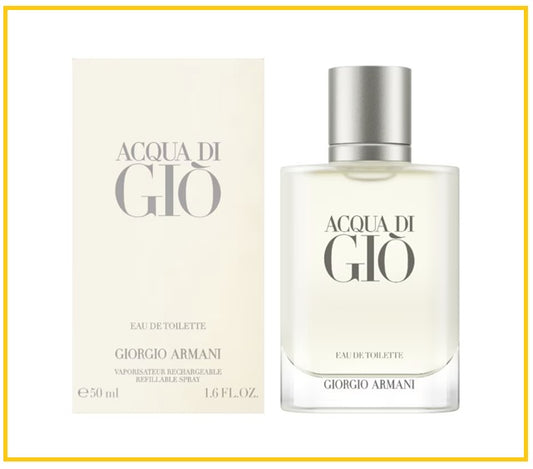 GIORGIO ARMANI 阿瑪尼男士寄情淡香水 ACQUA DI GIO EAU DE TOILETTE 30ML / 50ML / 100ML