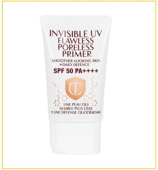 CHARLOTTE TILBURY 夏洛特柔焦隔離妝前乳二合一 CT INVISIBLE UV FLAWLESS PORELESS PRIMER SPF50 30ML