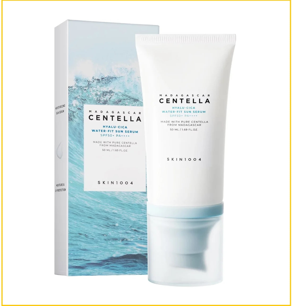 SKIN 1004 理膚天使馬達加斯加積雪草玻尿酸水凝防曬精華 MADAGASCAR CENTELLA HYALU CICA WATER FIT SUN SERUM SPF50+ PA++++ 50ML