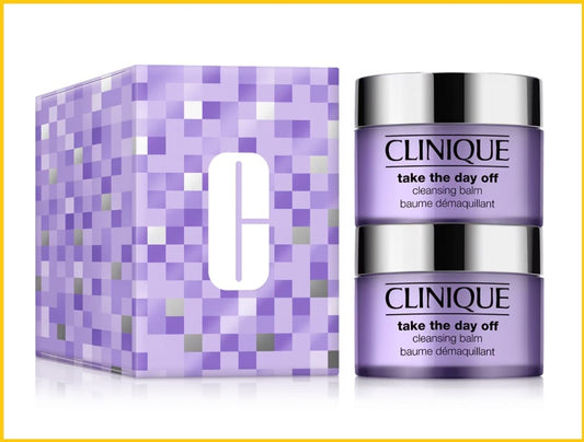 CLINIQUE 倩碧紫晶紫胖子卸妝膏套裝 TAKE THE DAY OFF CLEANSING BALM EXCLUSIVE DUO SET