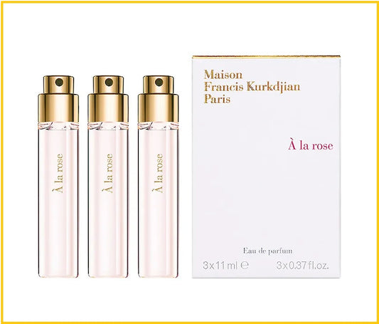 MAISON FRANCIS KURKDJIAN 庫爾吉安一支玫瑰香精香水套裝 MFK PARISA LA ROSE EDP DUO SET 11ML X3