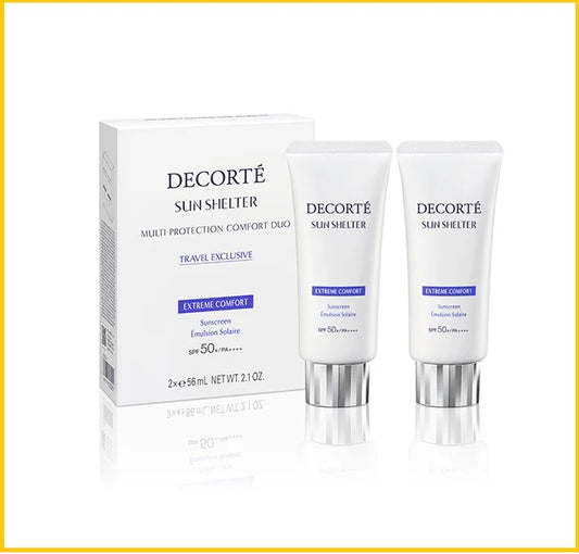 COSME DECORTE 黛珂多重防禦隔離防曬乳霜套裝 SUN SHELTER MULTI PROTECTION SUNSCREEN DUO SET 56ML X2