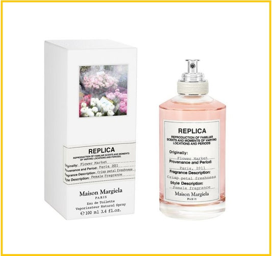MAISON MARGIELA MMM REPLICA FLOWER MARKET EAU DE TOILETTE SPRAY 100ML 花卉市場淡香水