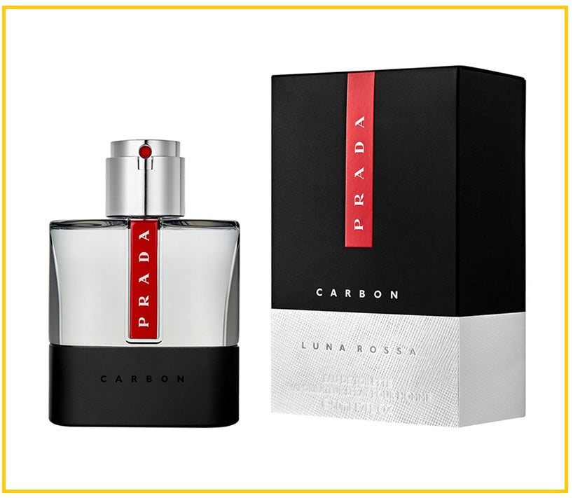 PRADA 普拉達卓越勁黑男性淡香水 LUNA ROSSA CARBON EAU DE TOILETTE 50ML / 100ML
