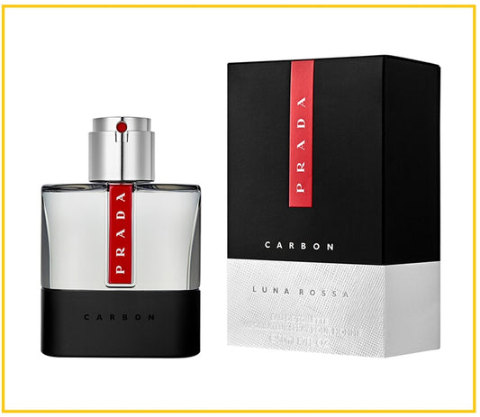 PRADA 普拉達卓越勁黑男性淡香水 LUNA ROSSA CARBON EAU DE TOILETTE 50ML / 100ML