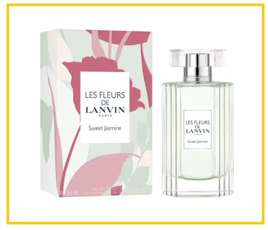 LANVIN 浪凡綠漾茉莉淡香水 LES FLEURS SWEET JASMINE EDT 90ML