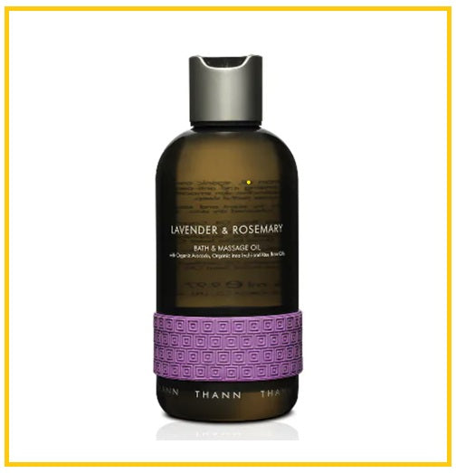 THANN 庭潤薰衣草浸浴按摩油 LAVENDER & ROSEMARY BATH AND MASSAGE OIL 295ML