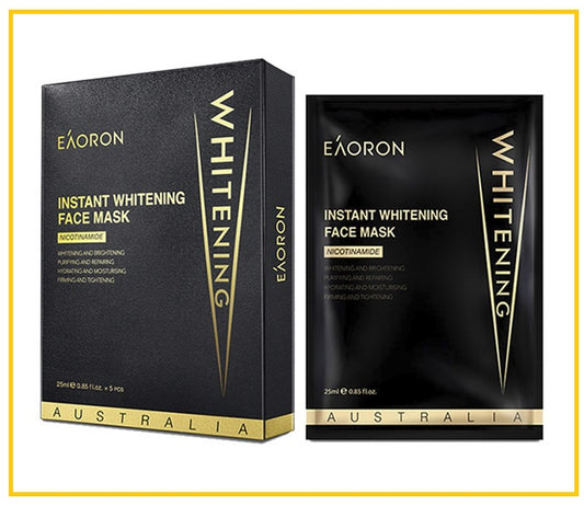 EAORON 光速美白黑面膜 INSTANT BRIGHTENING FACE MASK 25ML X5