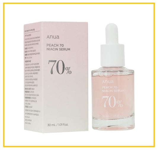 ANUA 桃子煙酰胺發酵乳酸美白精華 PEACH 70% NIACIN SERUM 30ML