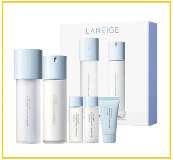 LANEIGE 蘭芝水庫補濕滋潤修護套裝 WATER BANK BLUE HYALURONIC 2 STEP ESSENTIAL DUO SET