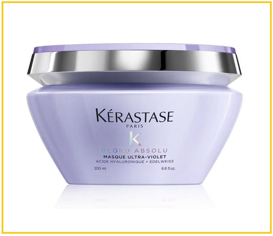 KERASTASE 卡詩水光玻尿酸護髮膜 BLOND ABSOLU MASQUE ULTRA-VIOLET PURPLE HAIR MASK 200ML