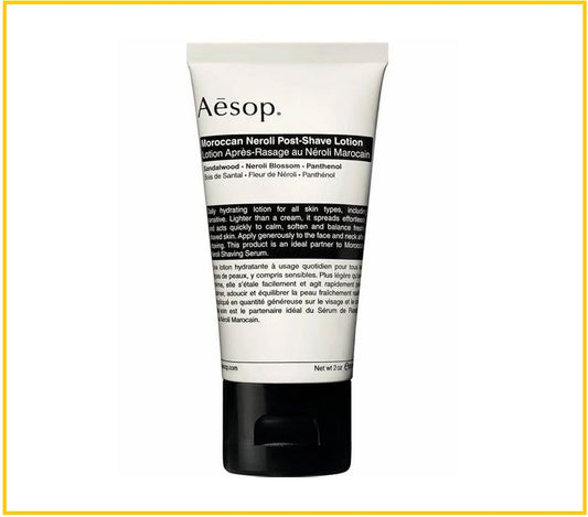 AESOP 伊索橙花鬚後護膚乳液 MOROCCAN NEROLI POST-SHAVE LOTION 60ML