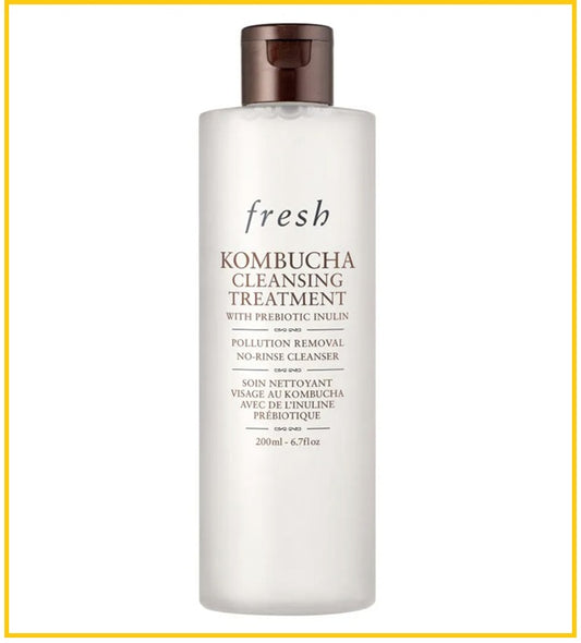 FRESH 馥蕾詩紅茶酵母解淨透水 KOMBUCHA CLEANSING TREATMENT WITH PREBIOTIC INULIN POLLUTION REMOVAL NO-RINSE CLEANSER 200ML