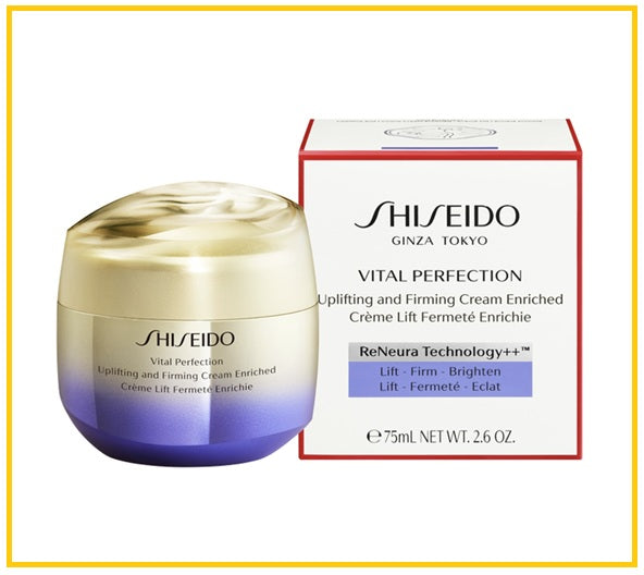 SHISEIDO 資生堂悅薇抗糖滋潤乳面霜 VITAL PERFECTION UPLIFTING & FIRMING CREAM ENRICHED FACE CREAM 75ML