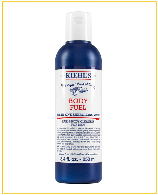 KIEHL'S 科顏氏男士全效二合一沐浴露 KIEHLS BODY FUEL ALL-IN-ONE ENERGIZING WASH 250ML