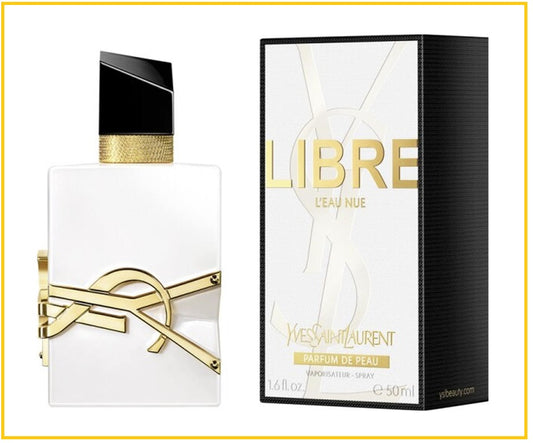 YVES SAINT LAURENT 聖羅蘭自由之水無酒精香水(白瓶版) YSL LIBRE L'EAU NUE EDP 50ML