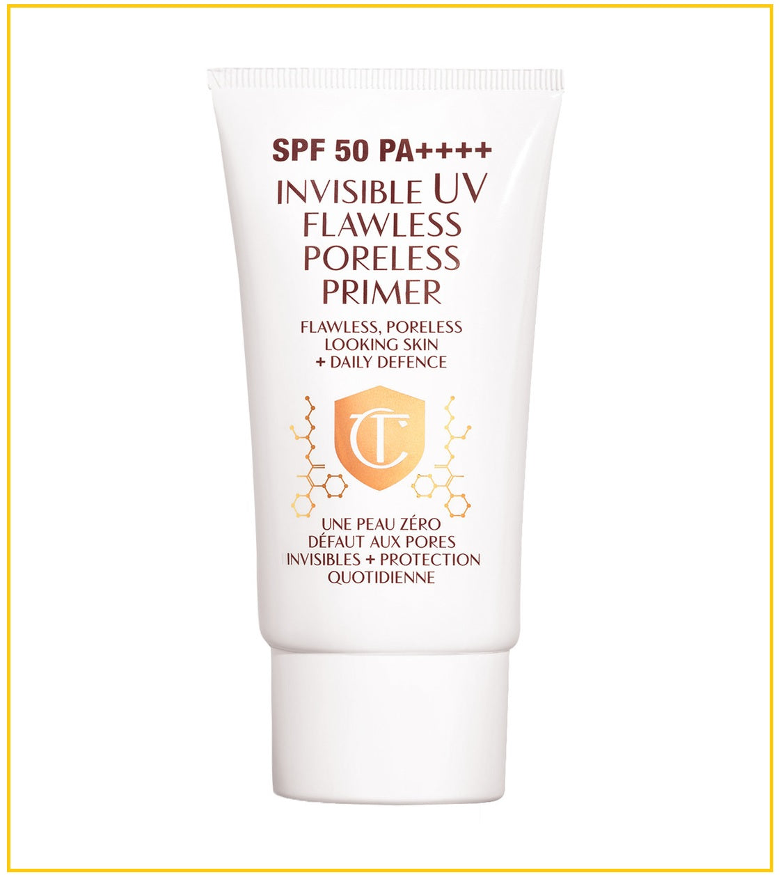 CHARLOTTE TILBURY 夏洛特柔焦保濕防曬妝前乳 CT INVISIBLE UV FLAWLESS PORELESS PRIMER PA++++ SPF50 60ML