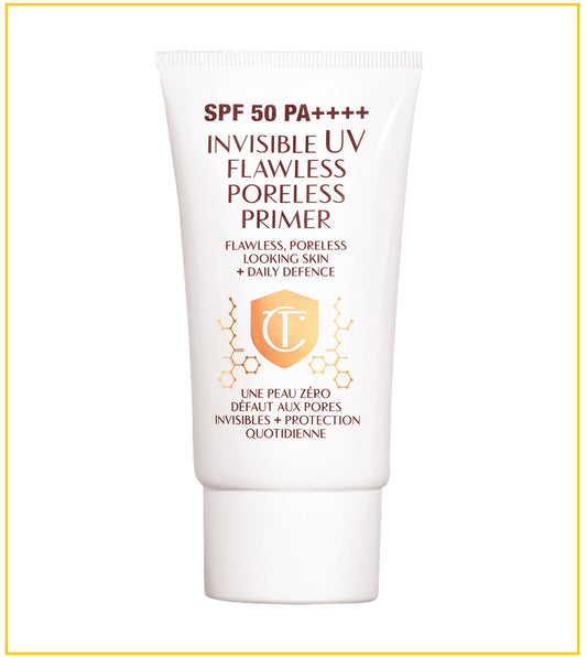 CHARLOTTE TILBURY 夏洛特柔焦保濕防曬妝前乳 CT INVISIBLE UV FLAWLESS PORELESS PRIMER PA++++ SPF50 60ML