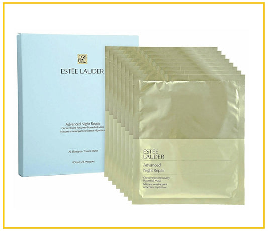ESTEE LAUDER 雅詩蘭黛鋼鐵人面膜8片 ADVANCED NIGHT REPAIR CONCENTRATED RECOVERY POWERFOIL FACE MASK 8PCS