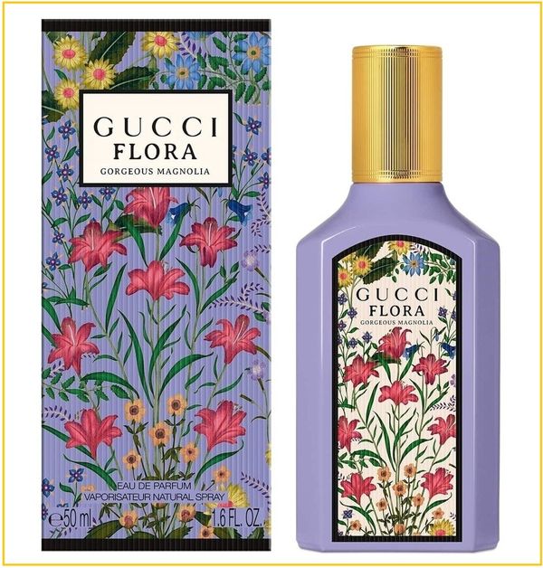 GUCCI 古馳綺夢木蘭女士濃香水 FLORA GORGEOUS MAGNOLIA EAU DE PARFUM SPRAY 30ML / 50ML / 100ML
