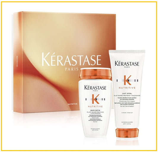 KERASTASE 卡詩滋養修護洗護套裝 NUTRITIVE LIGHT SPRING DUO SET (FOR DRY HAIR)