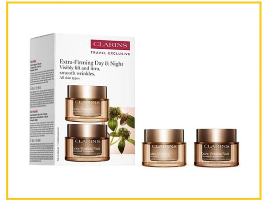 CLARINS 嬌韻詩彈簧日晚霜套裝 EXTRA FIRMING PARTNERS DAY AND NIGHT DUO SET