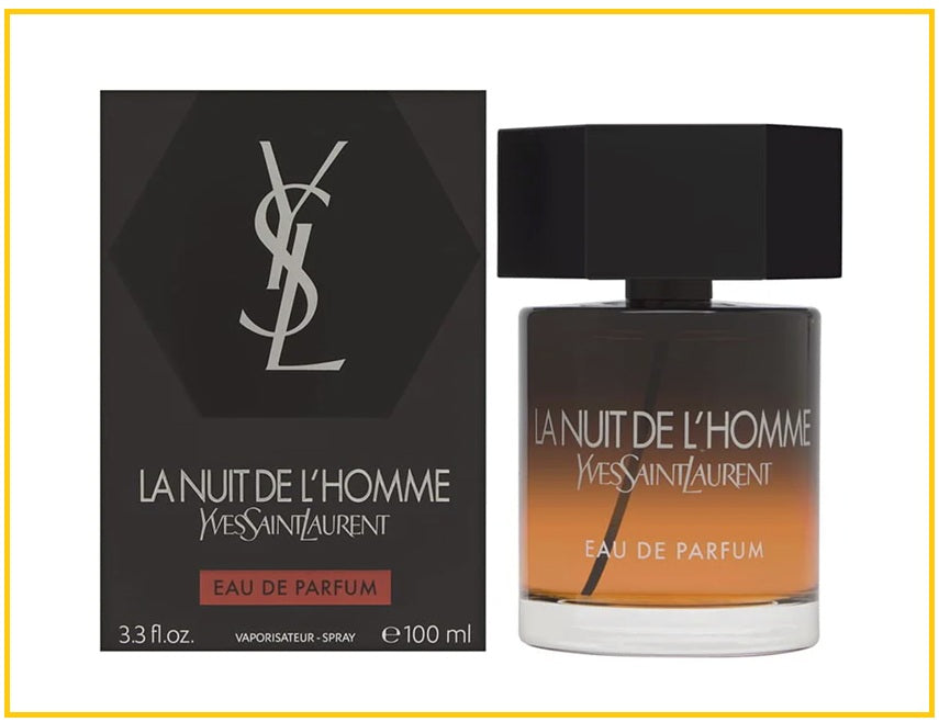 YVES SAINT LAURENT 聖羅蘭暗夜馥鬱版淡香精香水 YSL LA NUIT DE L'HOMME INTENSE EDP 100ML