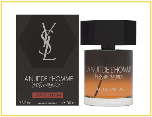 YVES SAINT LAURENT 聖羅蘭暗夜馥鬱版淡香精香水 YSL LA NUIT DE L'HOMME INTENSE EDP 100ML