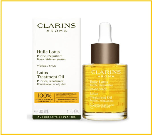 CLARINS 嬌韻詩蓮花臉部護理油 (混合至油性肌膚) AROMA LOTUS TREATMENT OIL 30ML