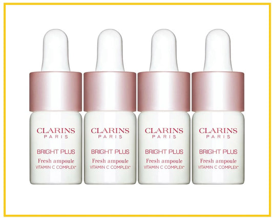 CLARINS 嬌韻詩透亮速效安瓶精華套裝 BRIGHT PLUS FRESH AMPOULE (28-DAY COMBO) 8ML X4