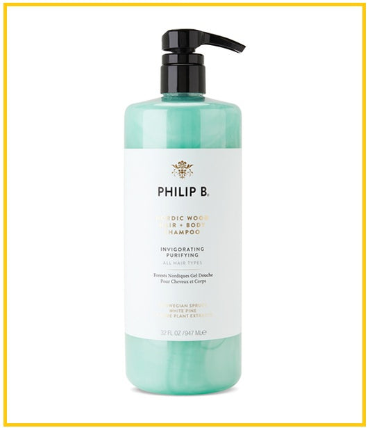 PHILIP B 菲利普北歐樹木洗髮沐浴露 NORDIC WOOD HAIR + BODY SHAMPOO 947ML