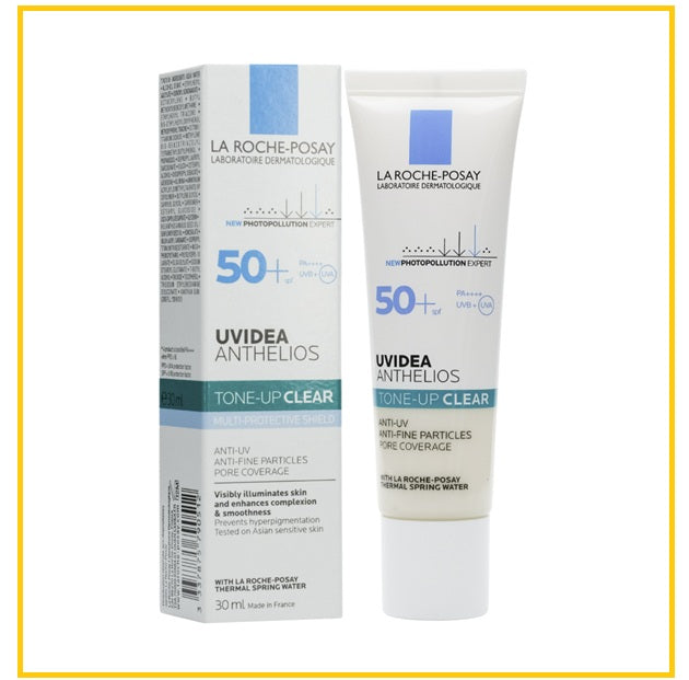 LA ROCHE-POSAY 理膚泉每日防曬隔離提亮乳(清爽) UVIDEA ANTHELIOS TONE-UP CREAM  SPF50+ 30ML