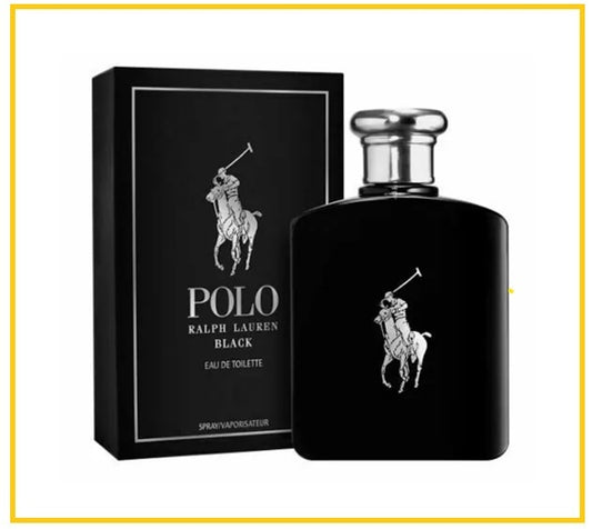 RALPH LAUREN 拉爾夫勞倫黑色馬球男士淡香水 POLO BLACK EDT 75ML