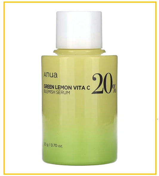 ANUA 青檸檬維他命C淡斑精華 GREEN LEMON VITA C 20% BLEMISH SERUM 20G