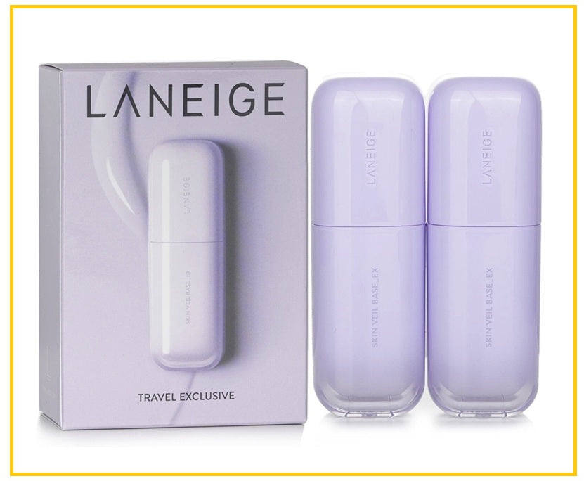 LANEIGE 蘭芝防曬調色底霜兩件套裝 SKIN VEIL BASE SPF 25 PA++ #40 PURPLE DUO SET 30ML X2