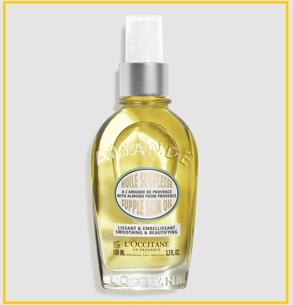 L'OCCITANE 歐舒丹杏仁甜扁桃美膚油 LOCCITANE ALMOND SUPPLE SKIN OIL SMOOTHING & BEAUTIFYING 100ML