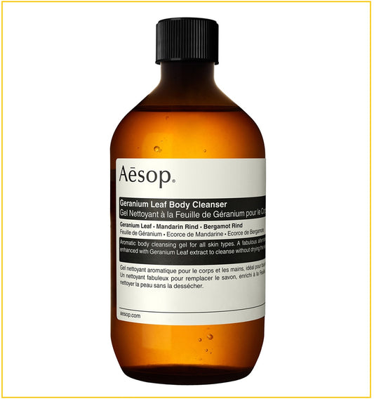AESOP 伊索天竺葵沐浴露 GERANIUM LEAF BODY CLEANSER 500ML