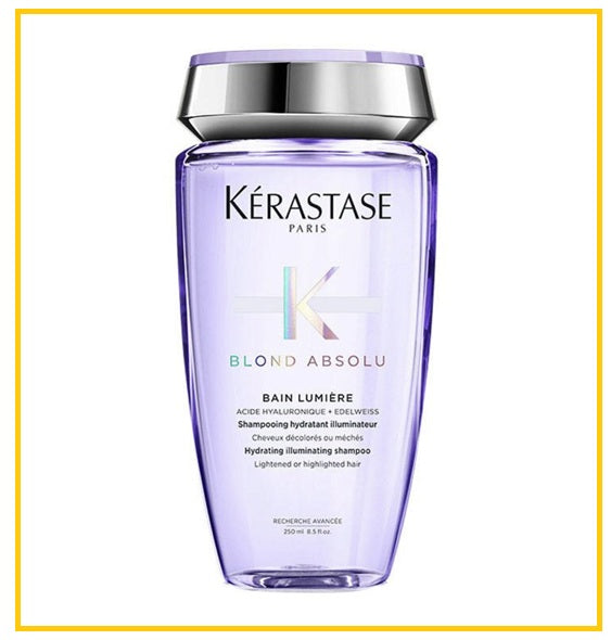 KERASTASE 卡詩水光透明酸紫瓶洗髮精洗頭水 BLOND ABSOLU BAIN LUMIERE 250ML