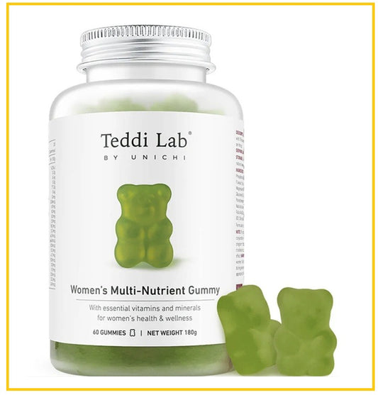 UNICHI 澳洲女性複合維生素小熊軟糖60粒 WOMEN'S MULTI-NUTRIENT GUMMY 60 GUMMIES