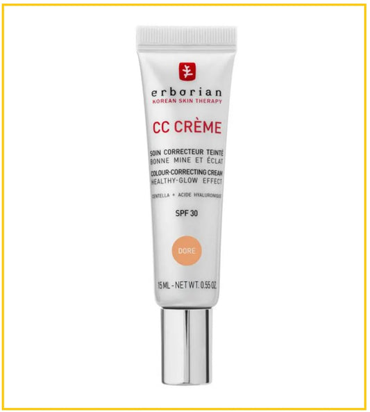ERBORIAN 艾博妍新品積雪草CC霜 CC CENTELLA CREAM SPF30 #DORE / CARAMEL 15ML