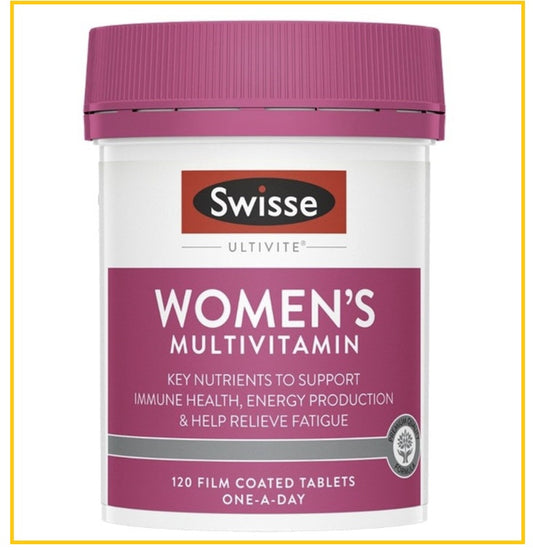 SWISSE 斯維詩女士維生素120粒 WOMEN'S ULTIVITE MULTIVITAMIN 120 CAPSULES