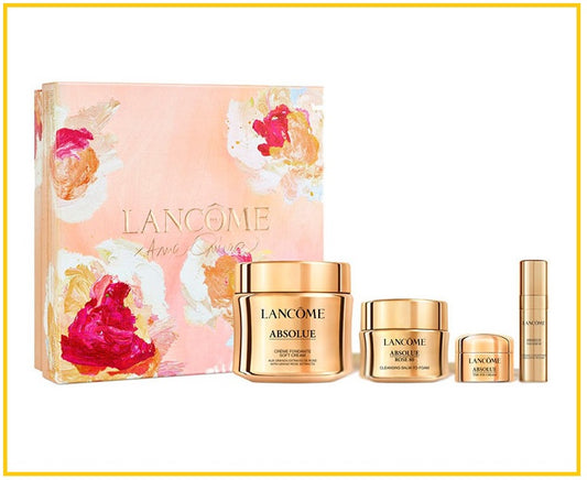 LANCOME 蘭蔻菁純4件套裝 ABSOLUE CREME FONDANTE SOFT CREAM SKINCARE GIFT DUO SET