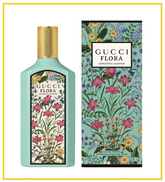 GUCCI 古馳綺夢茉莉花香水 FLORA GORGEOUS JASMINE EDP 100ML