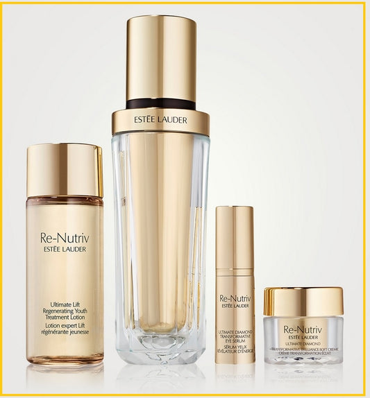 ESTEE LAUDER 雅詩蘭黛黑松露精華白金水面霜套裝 RE-NUTRIV UNFORGETTABLE RADIANCE RITUAL SKINCARE DUO SET