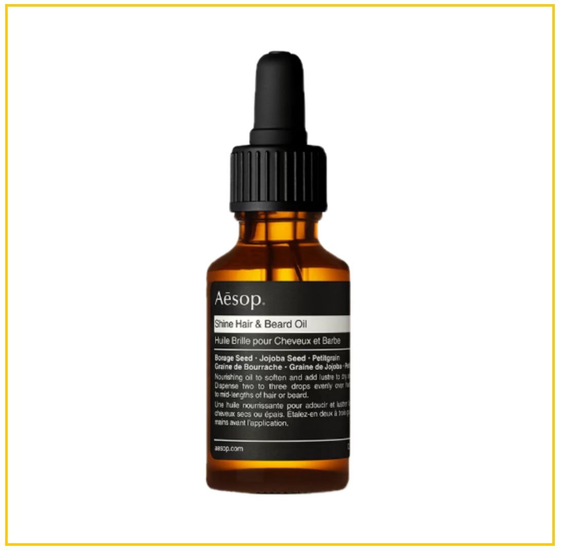 AESOP 伊索亮澤鬚髮護髮精油 SHINE HAIR AND BEARD OIL 25ML